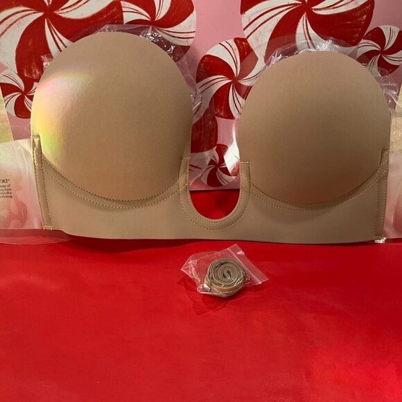 Fashion Forms U-Plunge Backless Strapless Bra | Nude | NWT - Picture 5 of 7